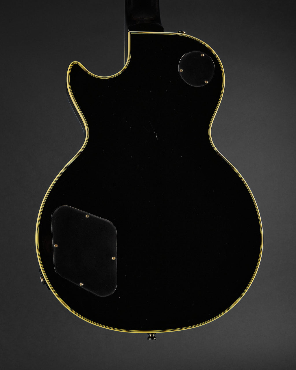 2012 Epiphone Les Paul Custom Blackback Antique Ivory
