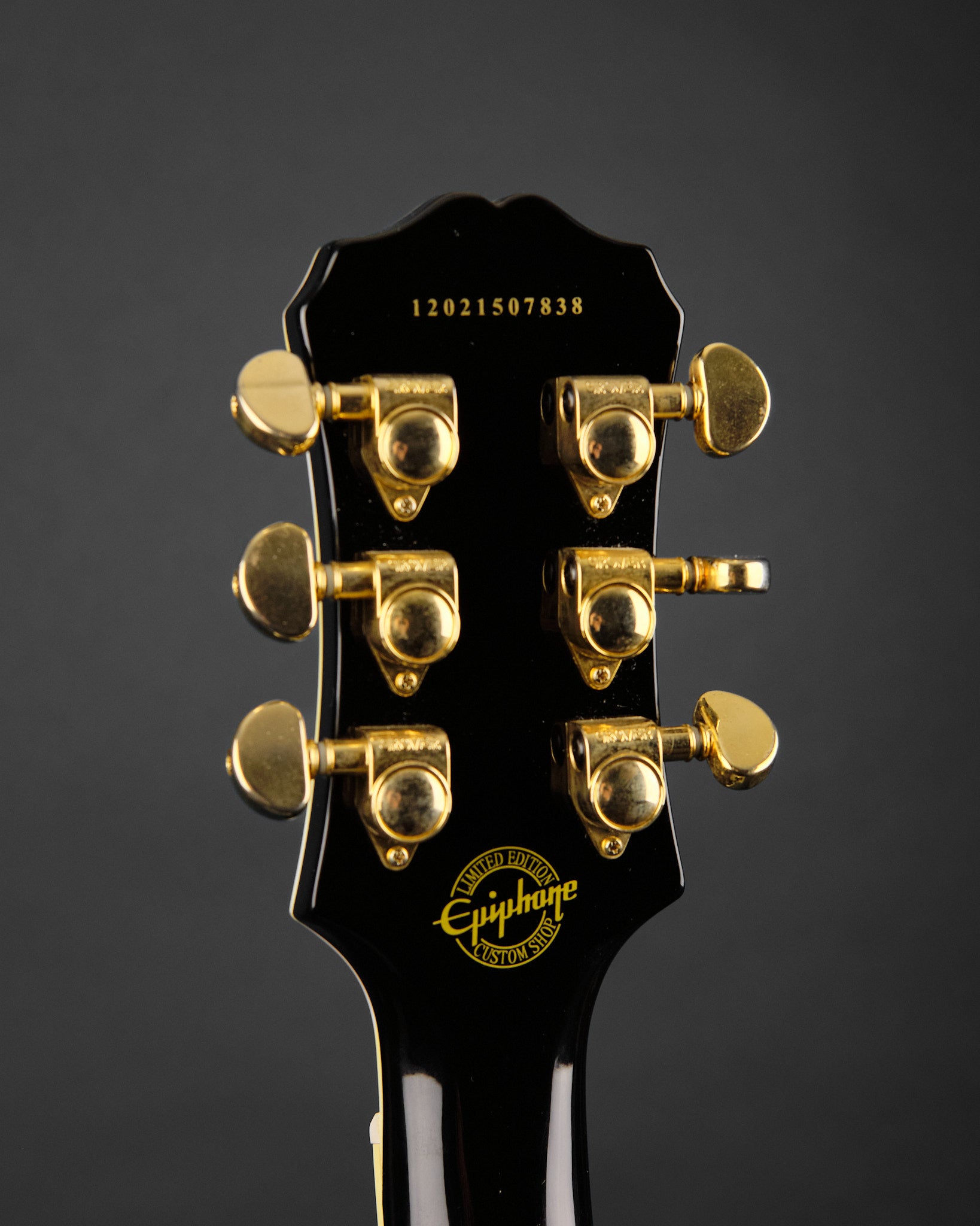 2012 Epiphone Les Paul Custom Blackback Antique Ivory