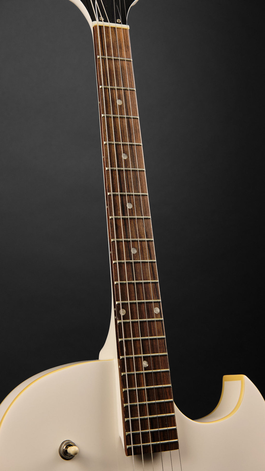 2019 Epiphone George Thorogood Signature White Fang ED-125 TDC Bone White