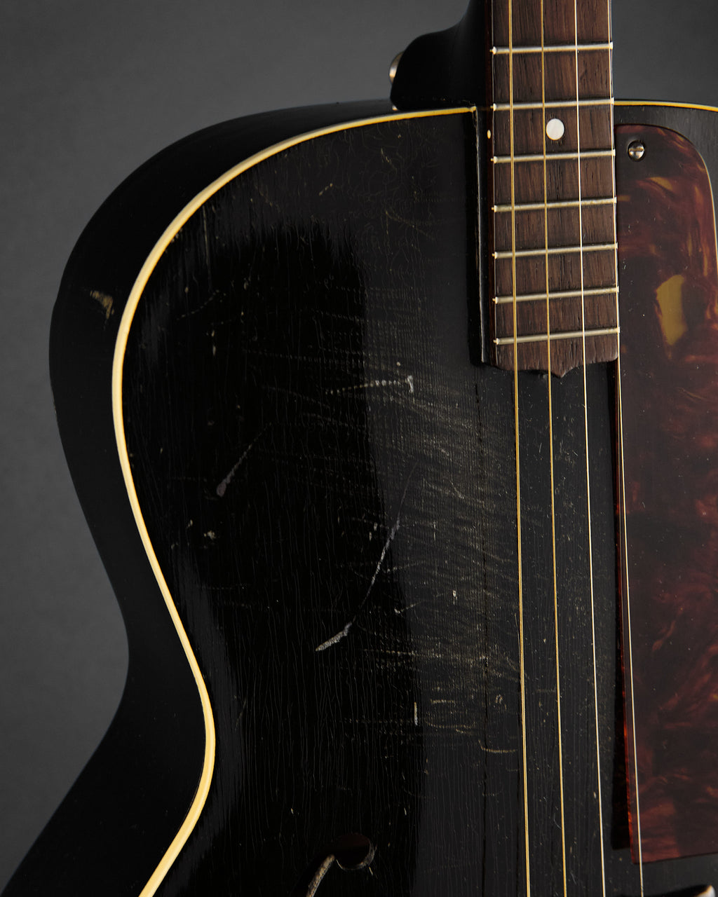 1930s Gibson TG-30 Tenor Black