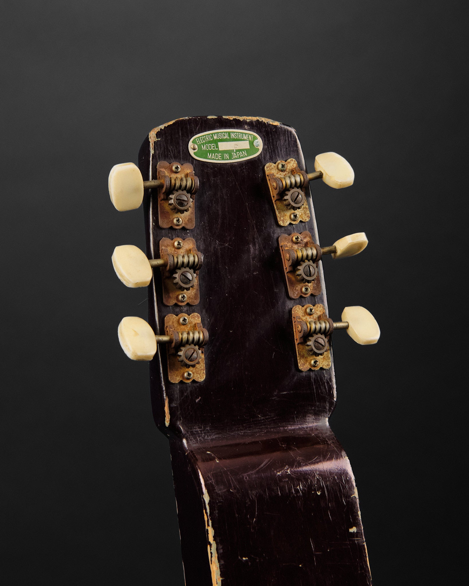 1960s Teisco Model P Lap Steel Red