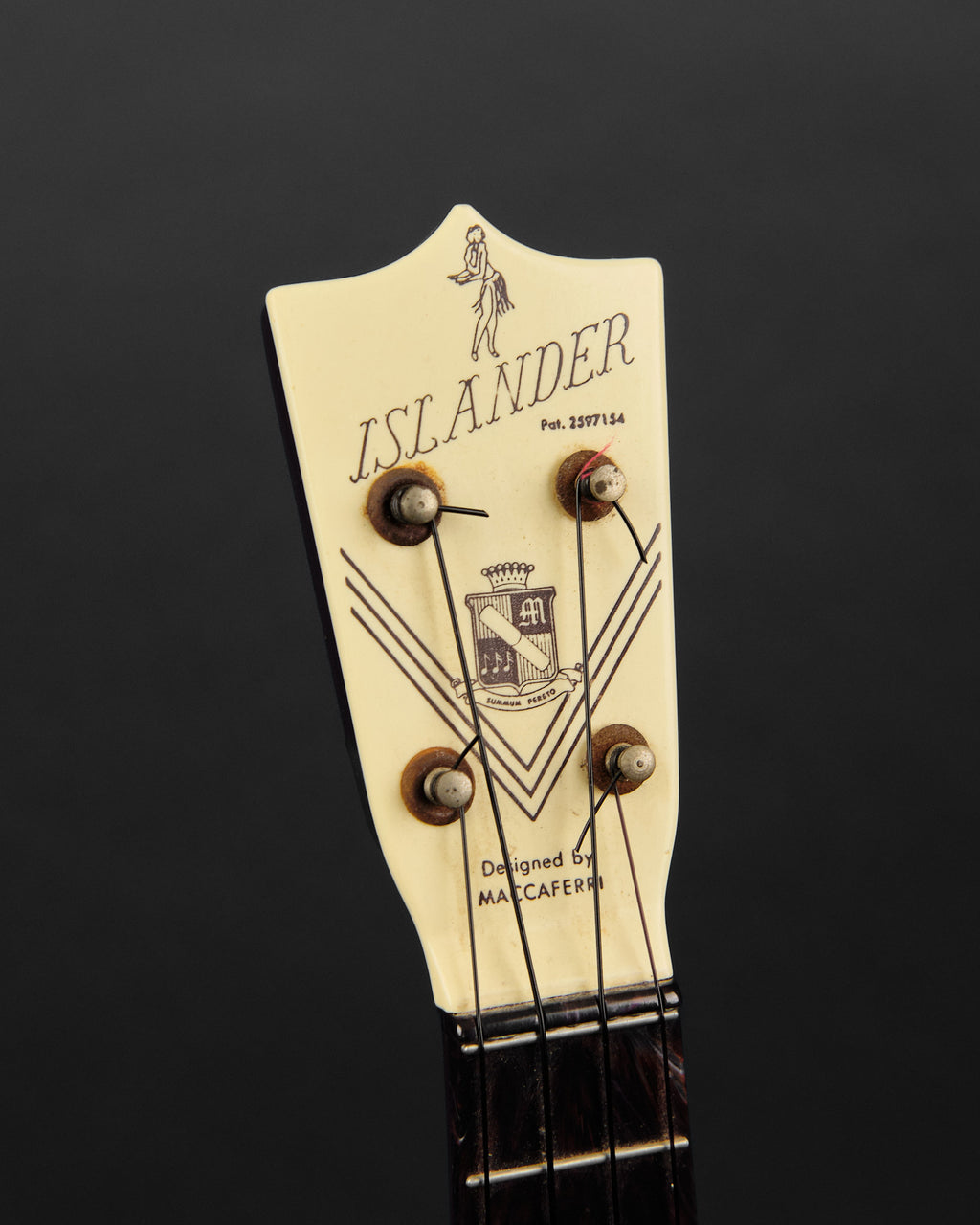 1950s Islander Soprano Ukulele White