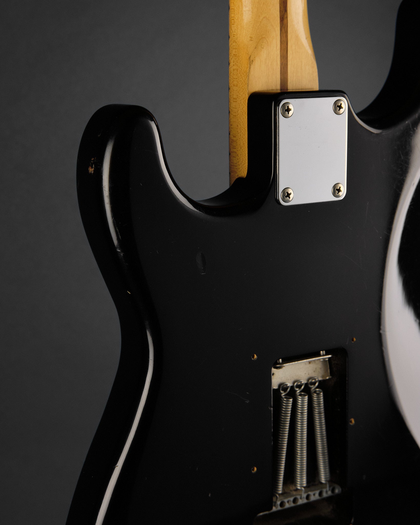 1990s Squier MIJ Standard Stratocaster Black