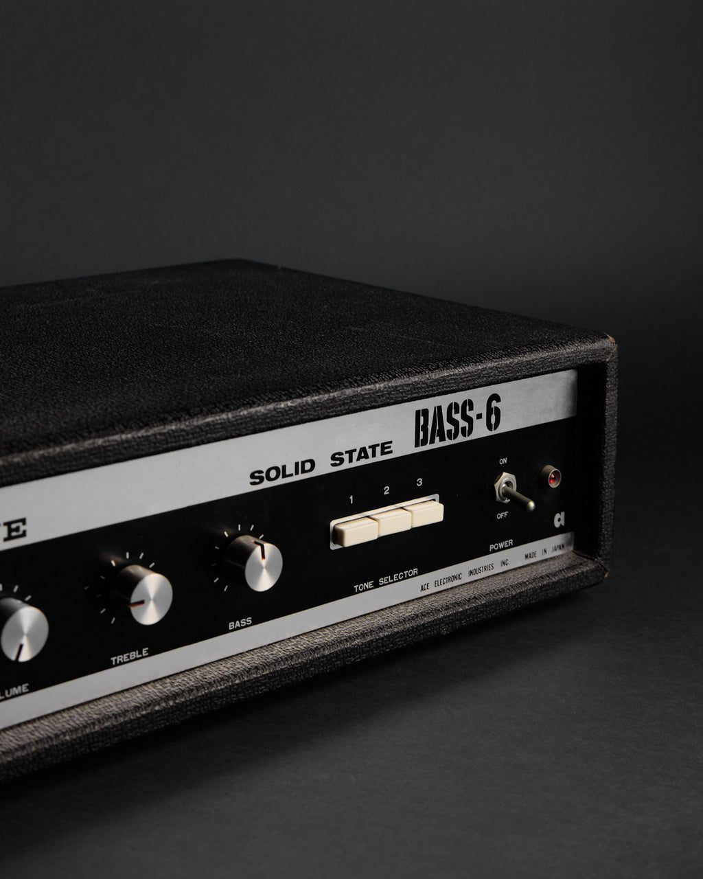 1960s Ace Tone Solid State Bass-6 Bass Amplifier Head