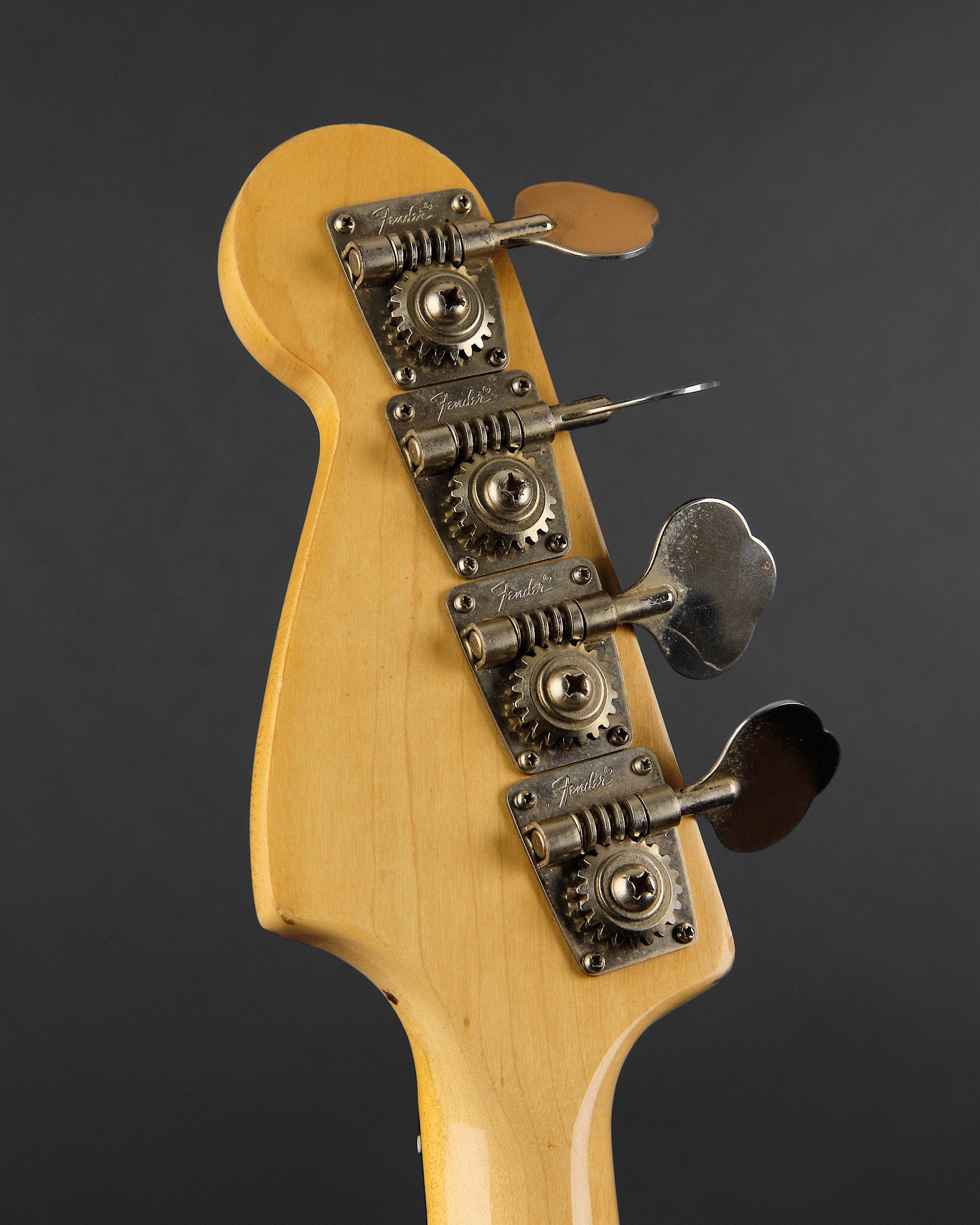 1979 Fender Musicmaster Bass White Refin