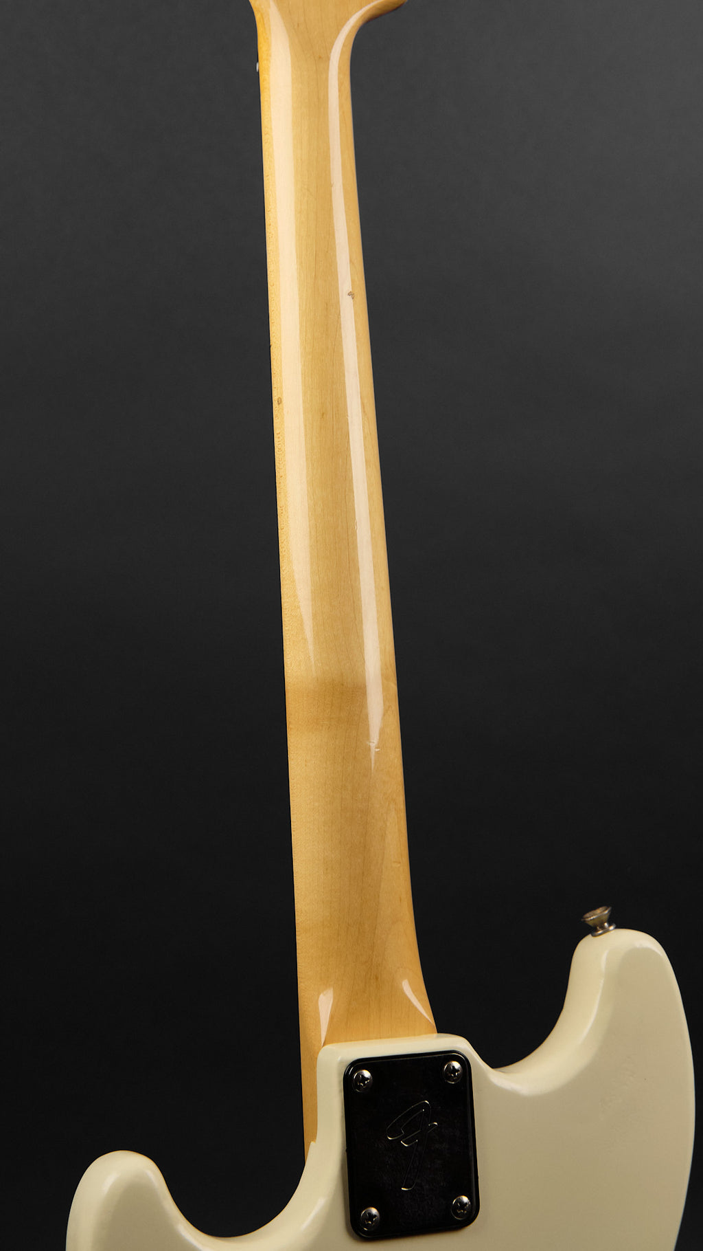 1979 Fender Musicmaster Bass White Refin