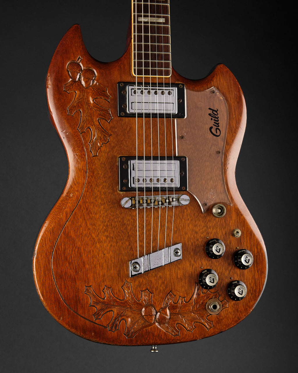 1974 Guild S-100C Carved Natural