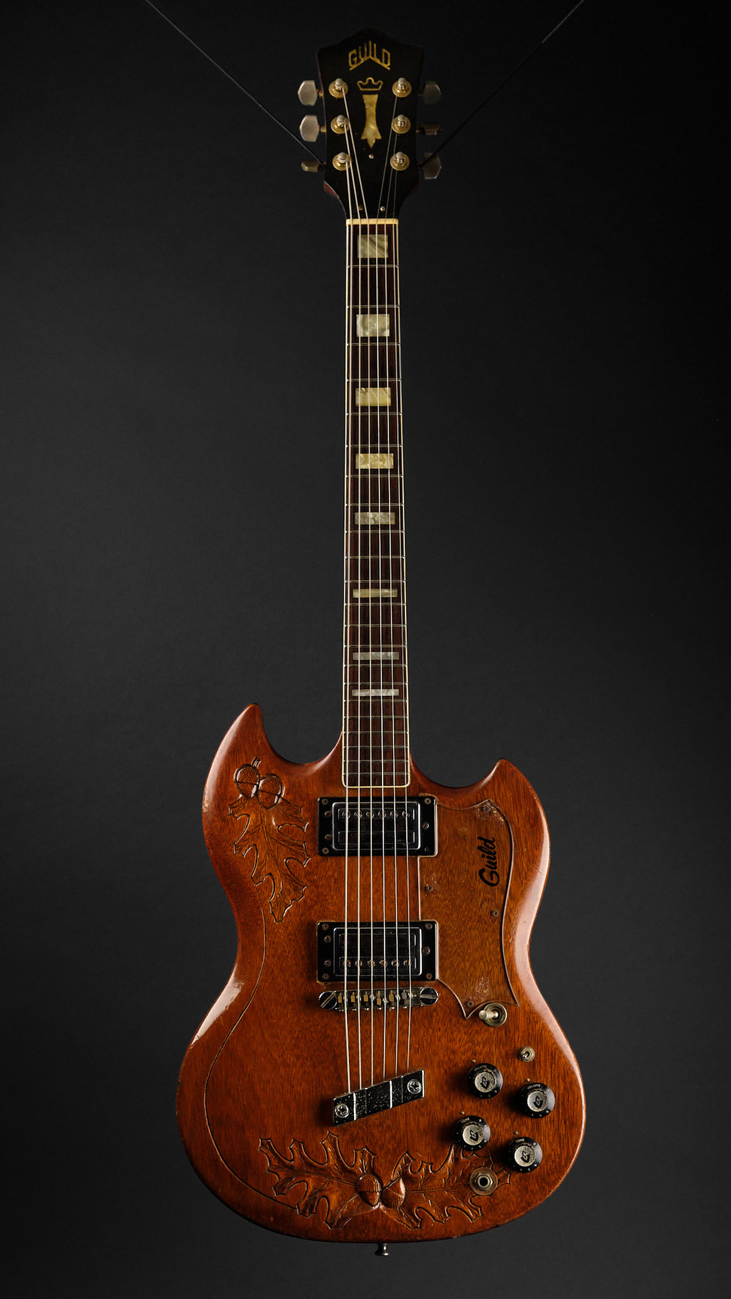 1974 Guild S-100C Carved Natural