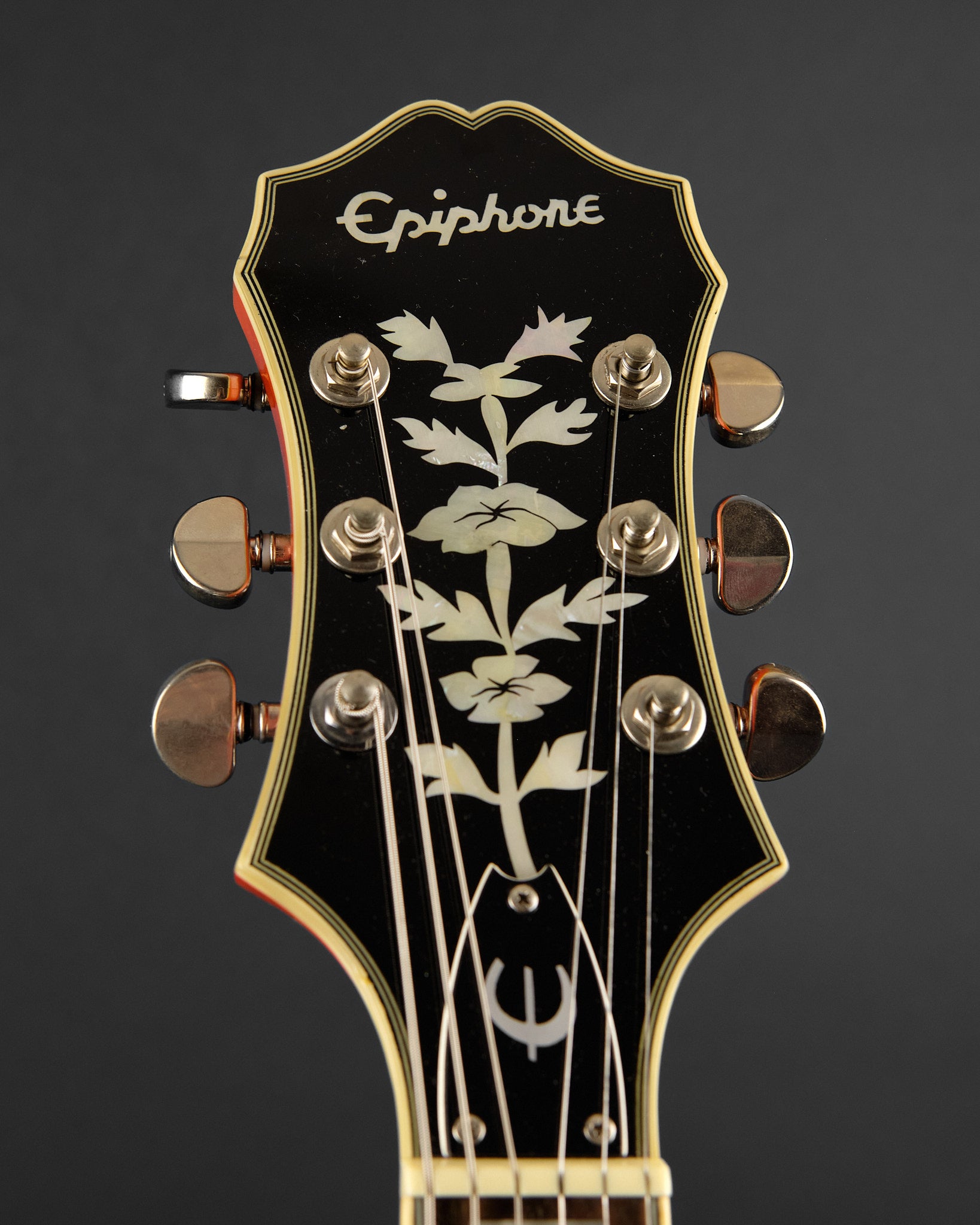 2009 Epiphone Emperor Swingster Sunrise Orange