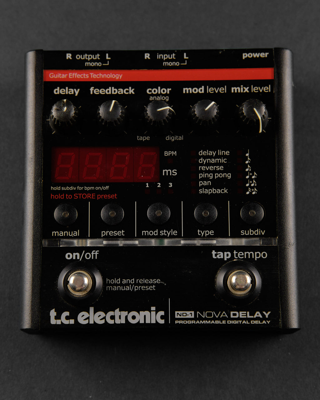 TC Electronic ND-1 Nova Delay (Second-Hand)