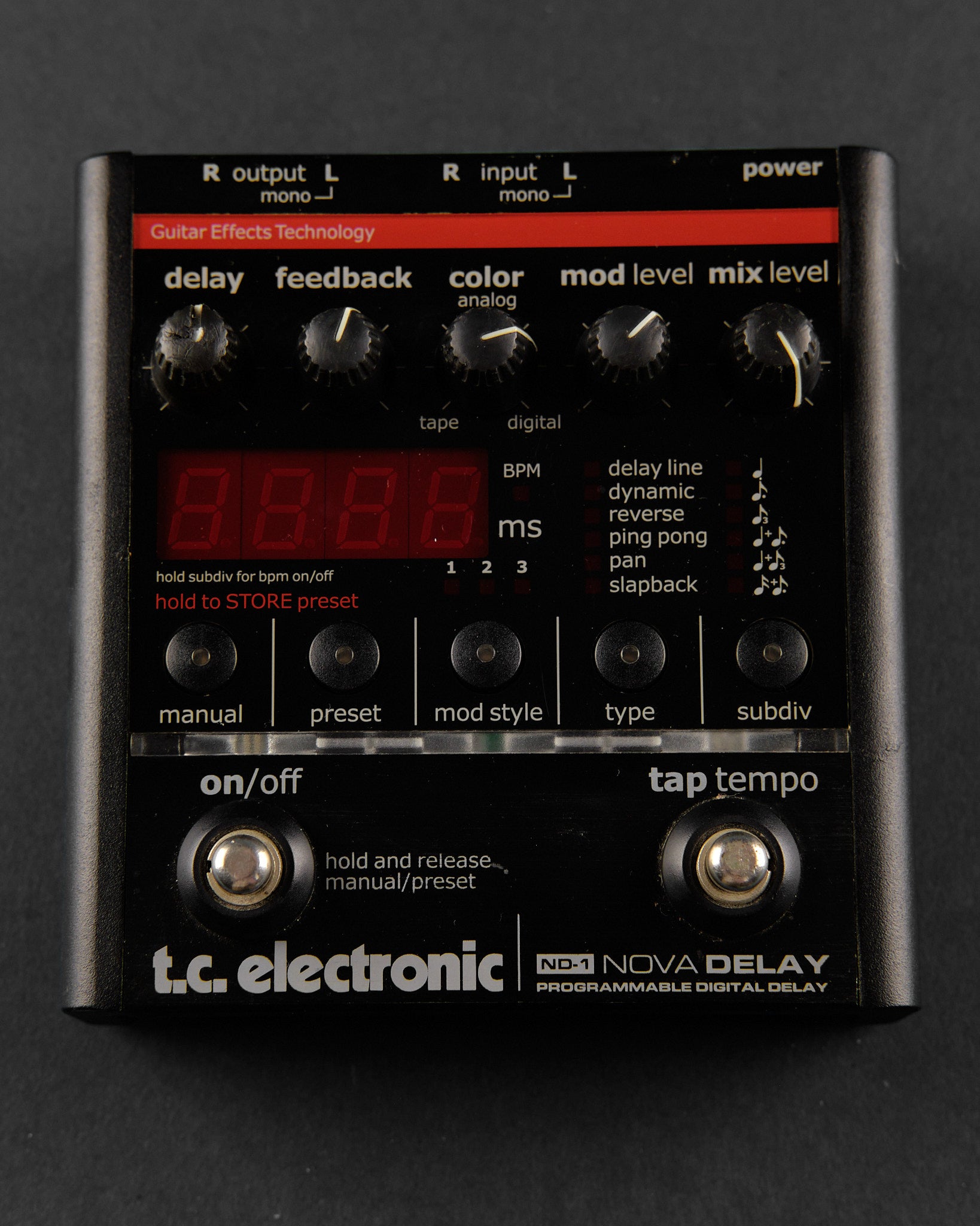 TC Electronic ND-1 Nova Delay (Second-Hand)