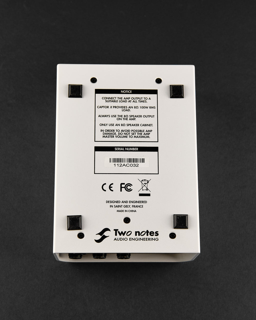 Two Notes Torpedo Captor X 8 Ohm Reactive Load Box (Second-Hand)