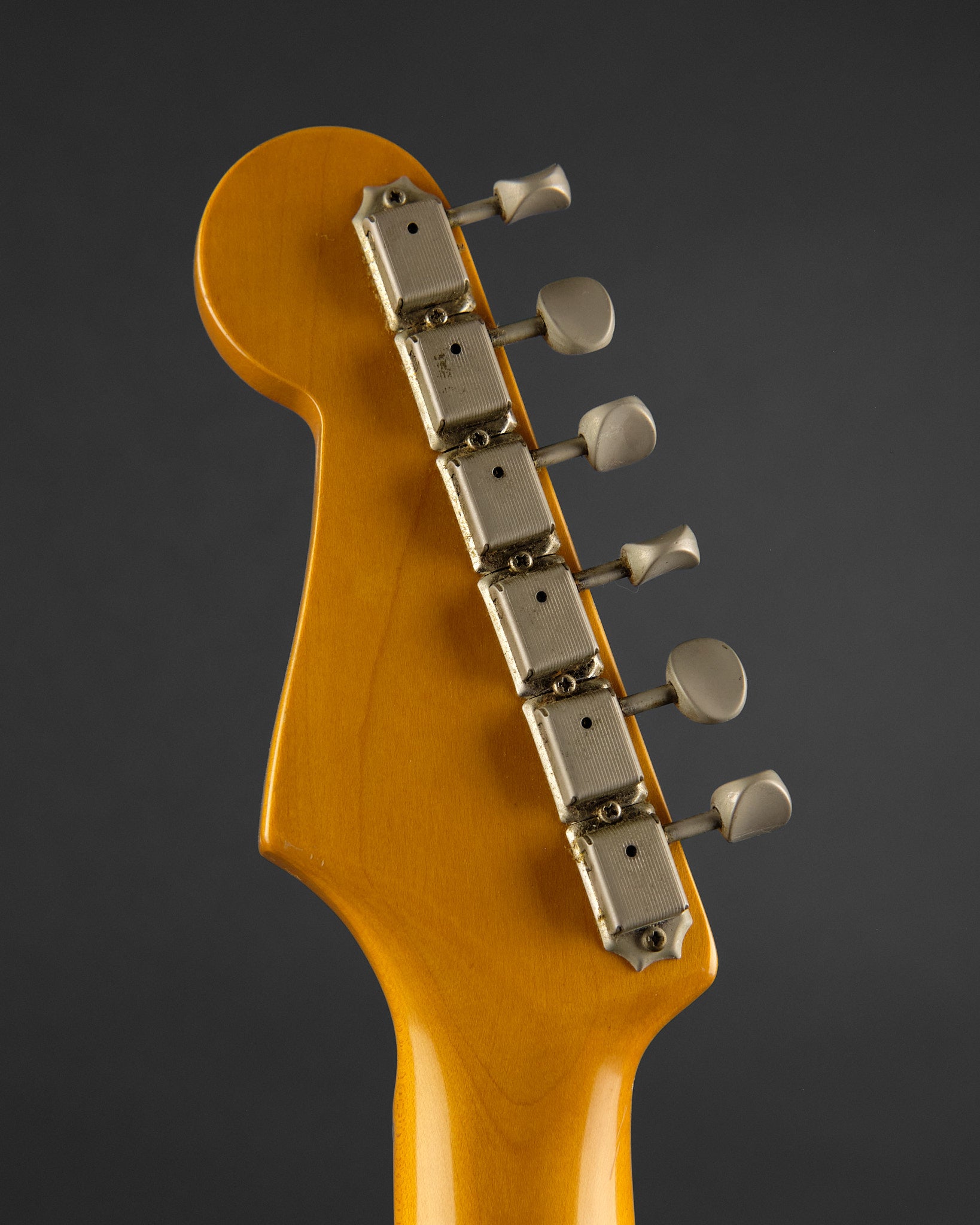 1989 Fender MIJ ST57-55 Stratocaster Black - detail photo 3 | Replay Guitars
