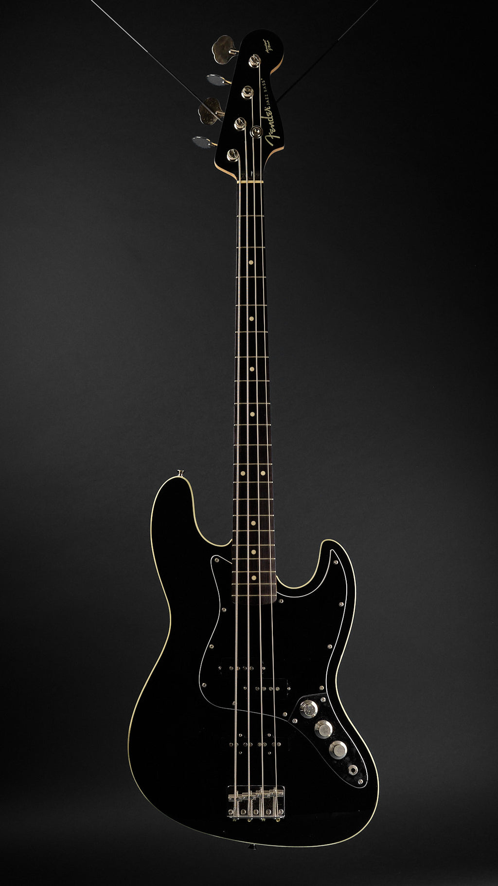 2000s Fender CIJ Aerodyne Jazz Bass Black
