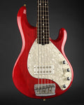 2000 Ernie Ball Music Man Stingray 5 H Translucent Red