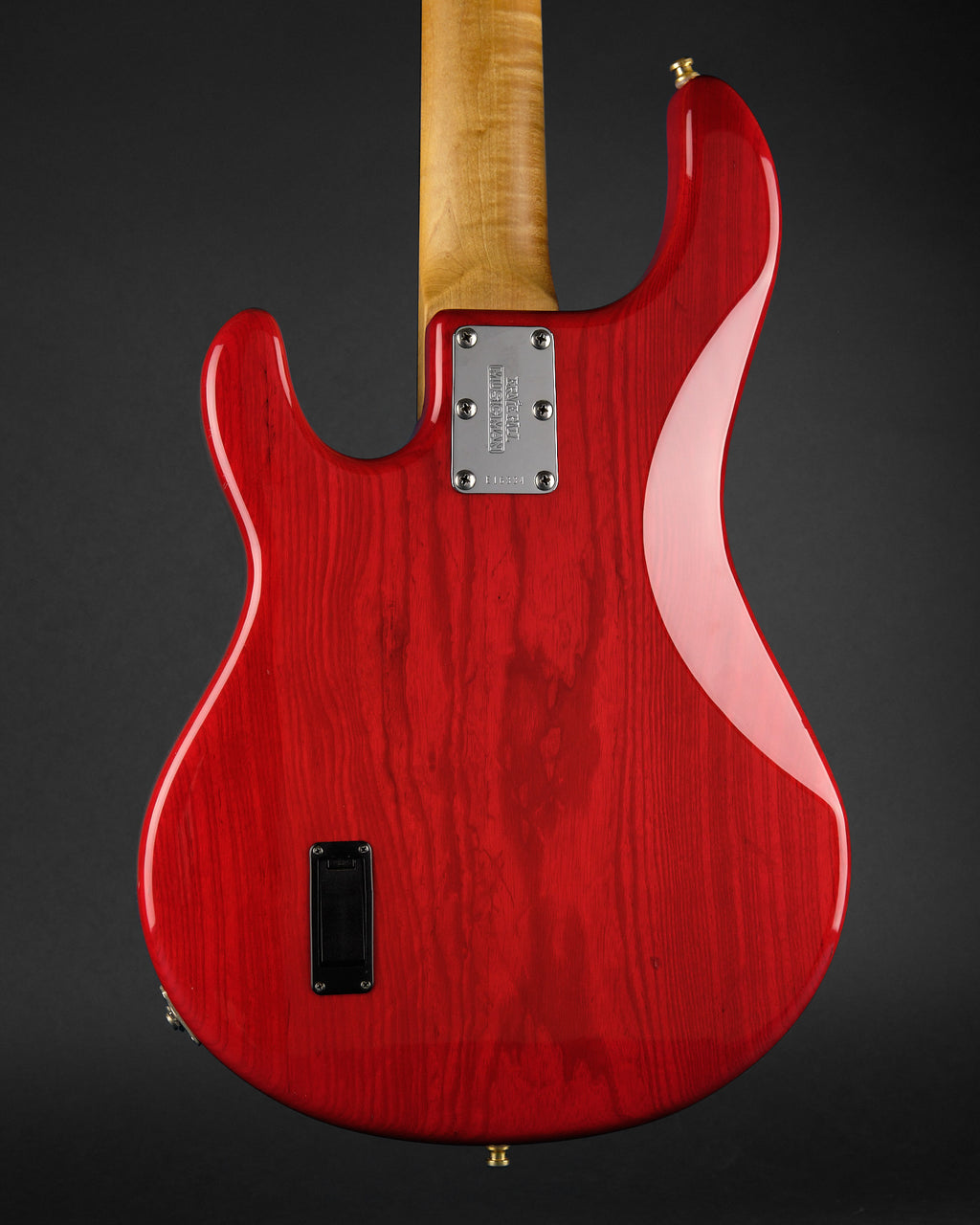 2000 Ernie Ball Music Man Stingray 5 H Translucent Red