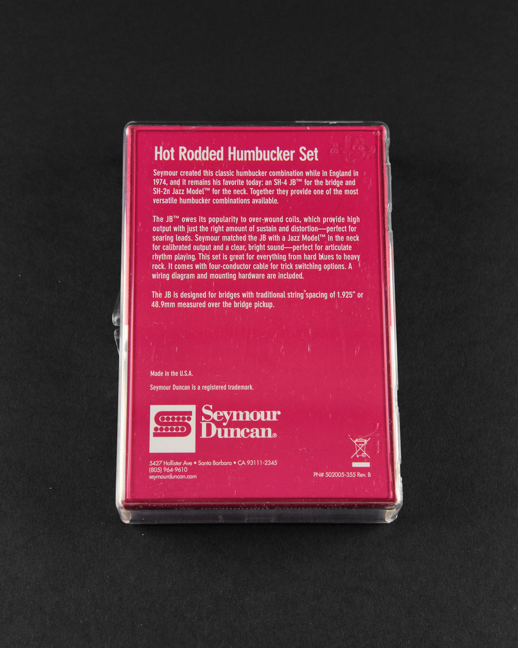 Seymour Duncan Hot Rod Humbucker Set (Second-Hand)