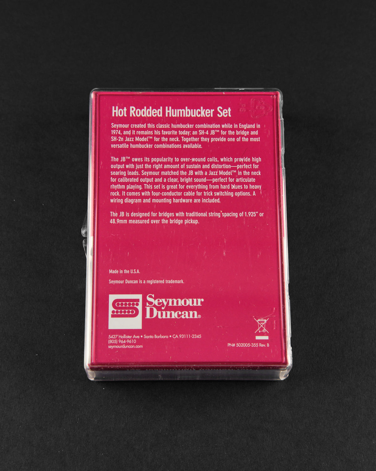 Seymour Duncan Hot Rod Humbucker Set (Second-Hand)