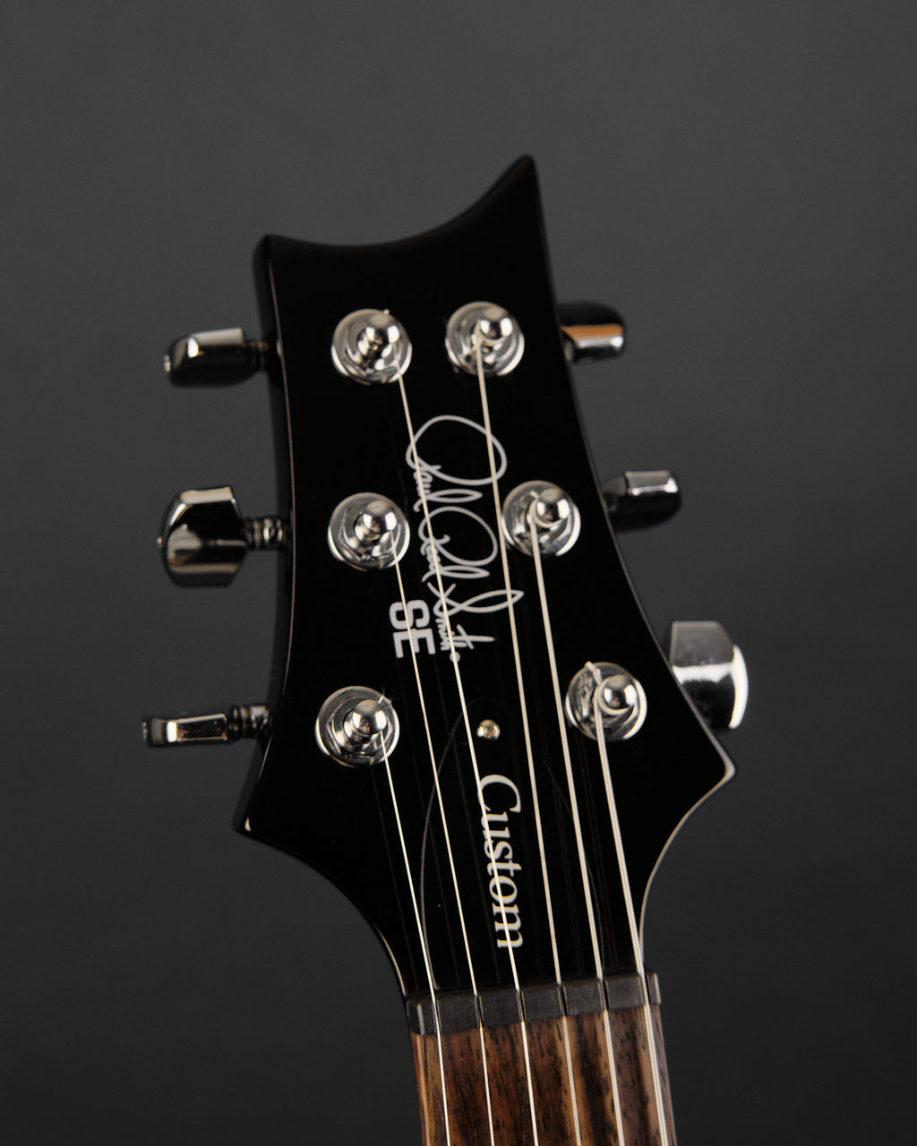 2021 PRS SE Custom 24 Left-Hand Black Gold Burst