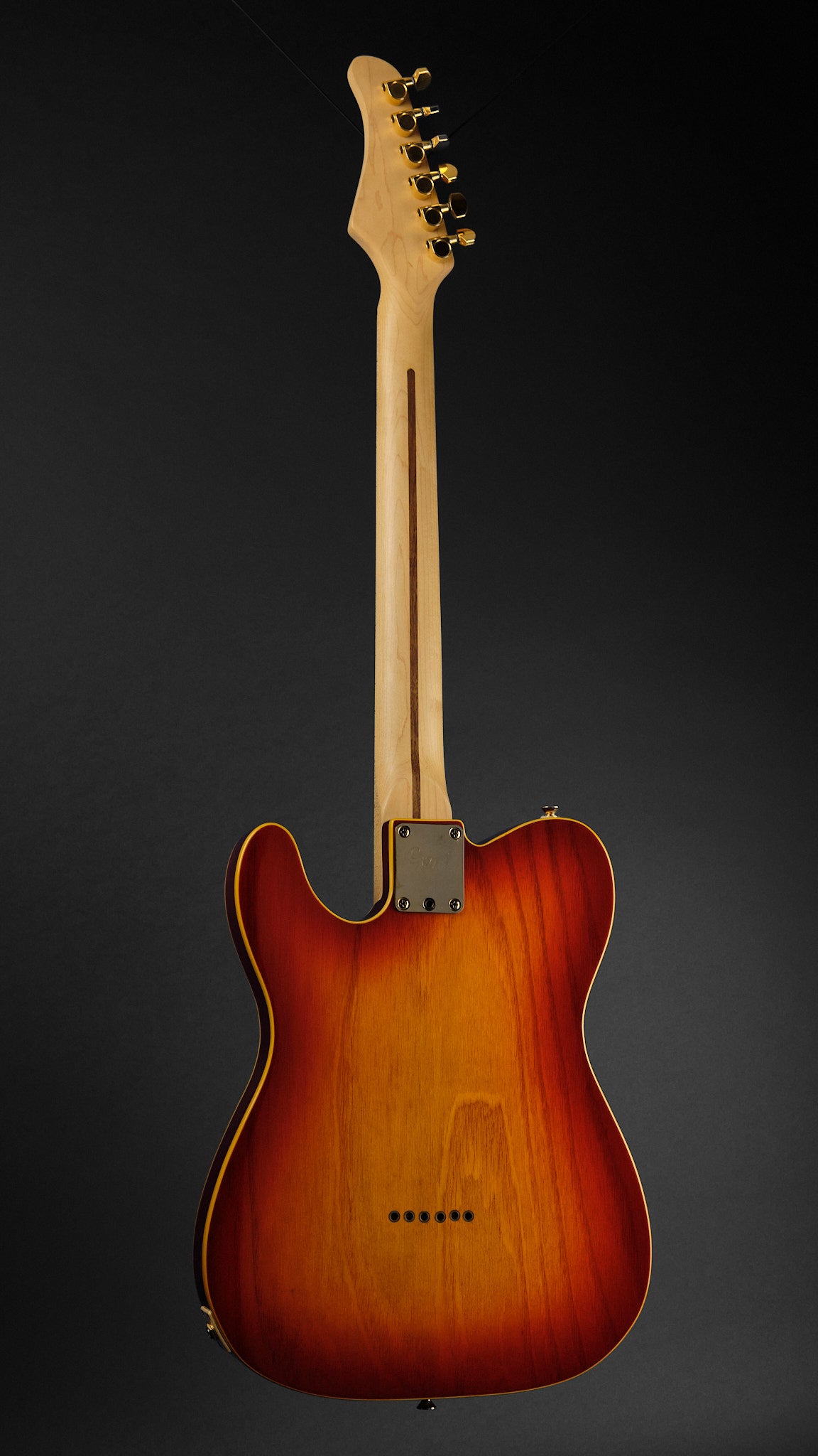 1990s Cort Custom T-Style Cherry Sunburst