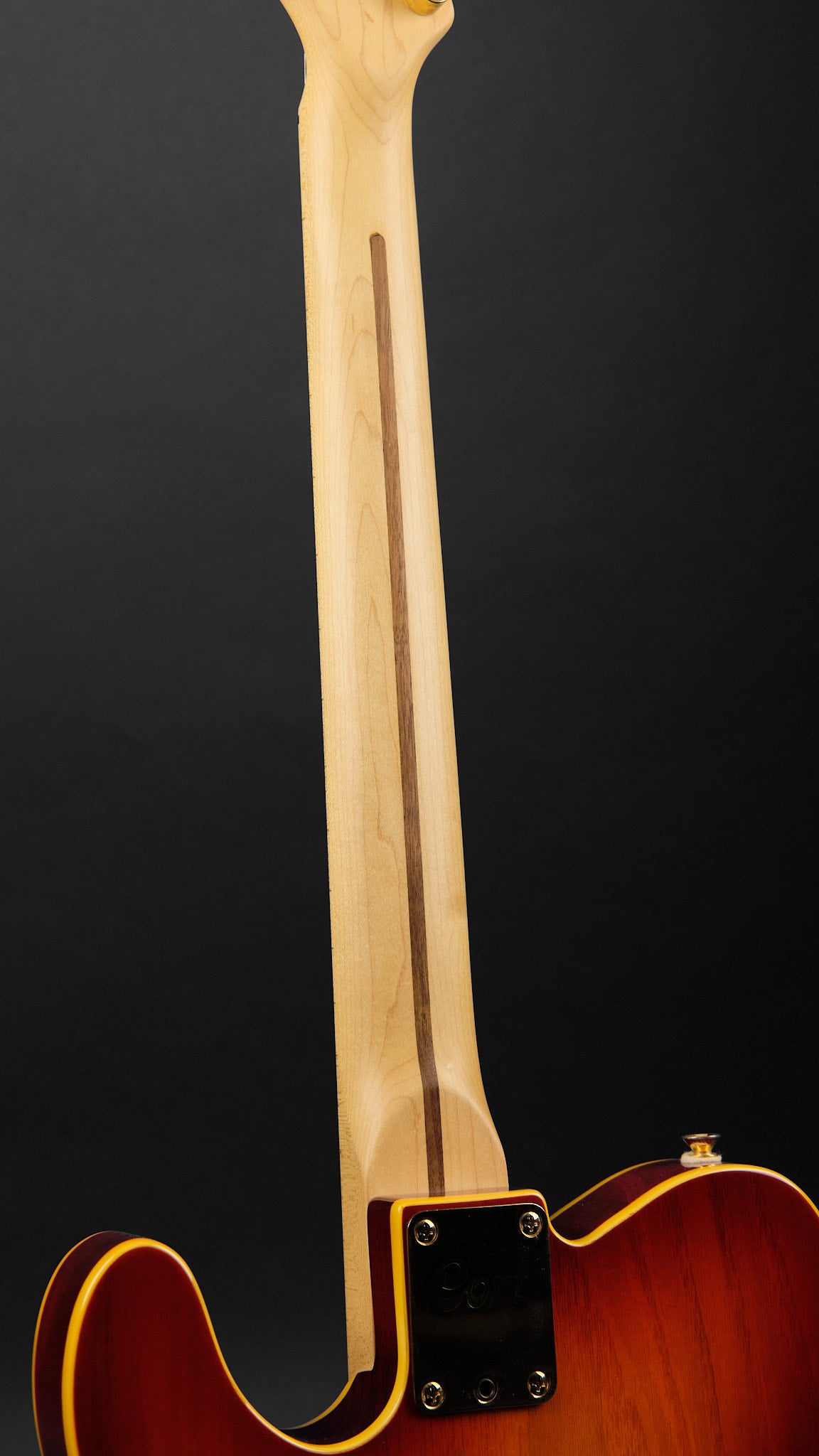 1990s Cort Custom T-Style Cherry Sunburst