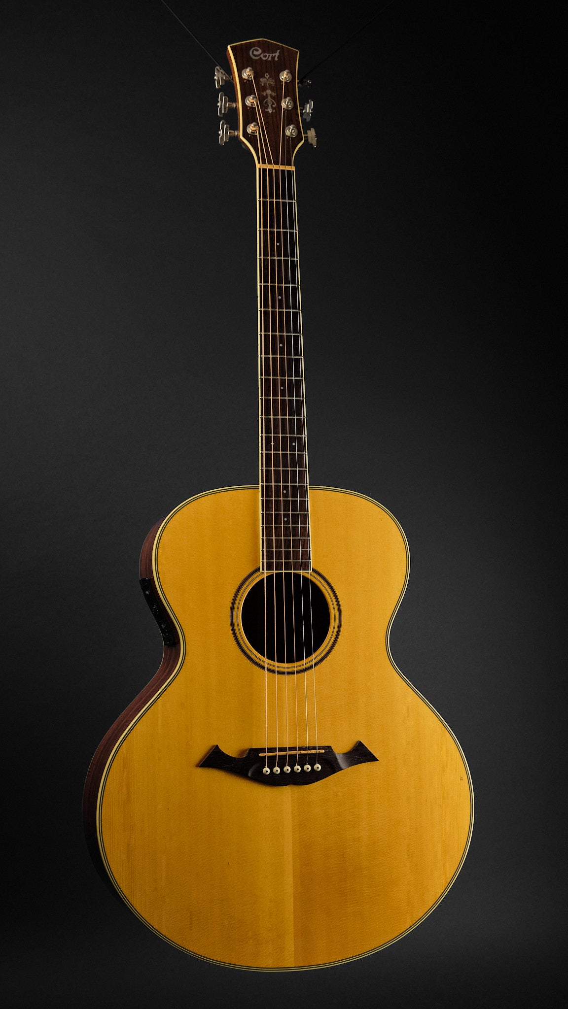 2004 Cort NTL-20F Jumbo Natural