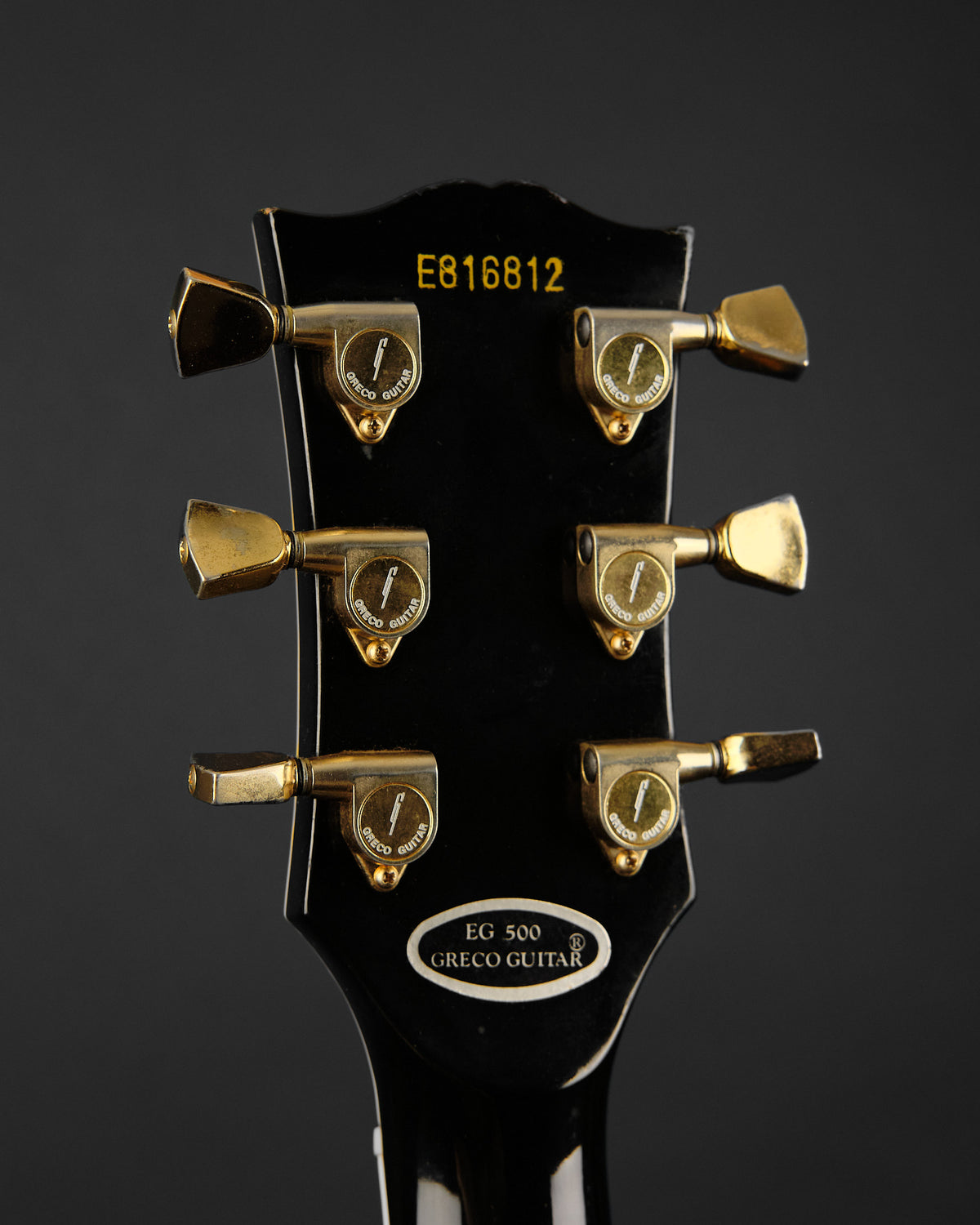 1981 Greco EG500C Super Power Custom Ebony