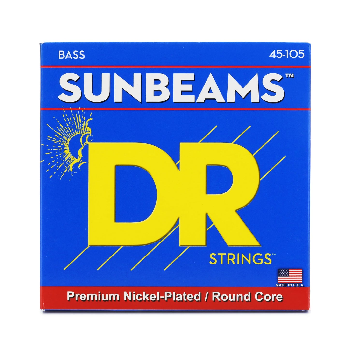 DR Strings Sunbeam Nickel Plated Bass Strings