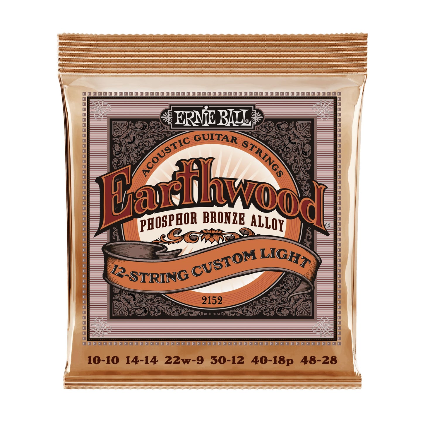 Ernie Ball Earthwood Phosphor Bronze Acoustic Guitar Strings