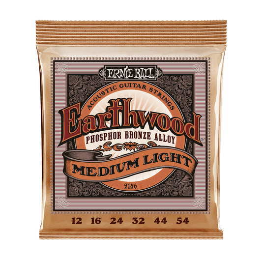 Ernie Ball Earthwood Phosphor Bronze Acoustic Guitar Strings