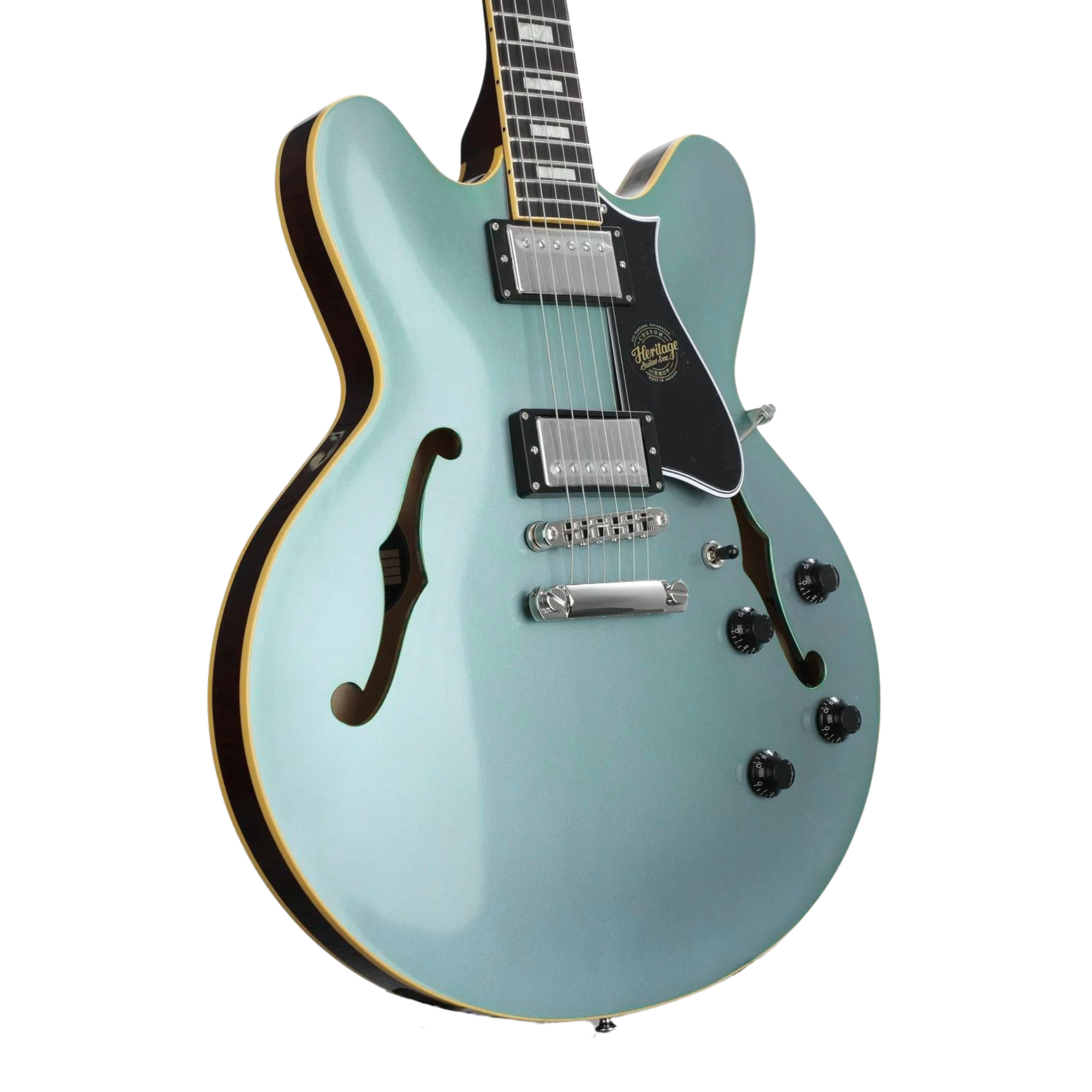 Heritage Custom Shop Factory Special H-535 Electric Guitar Pelham Blue with Stinger
