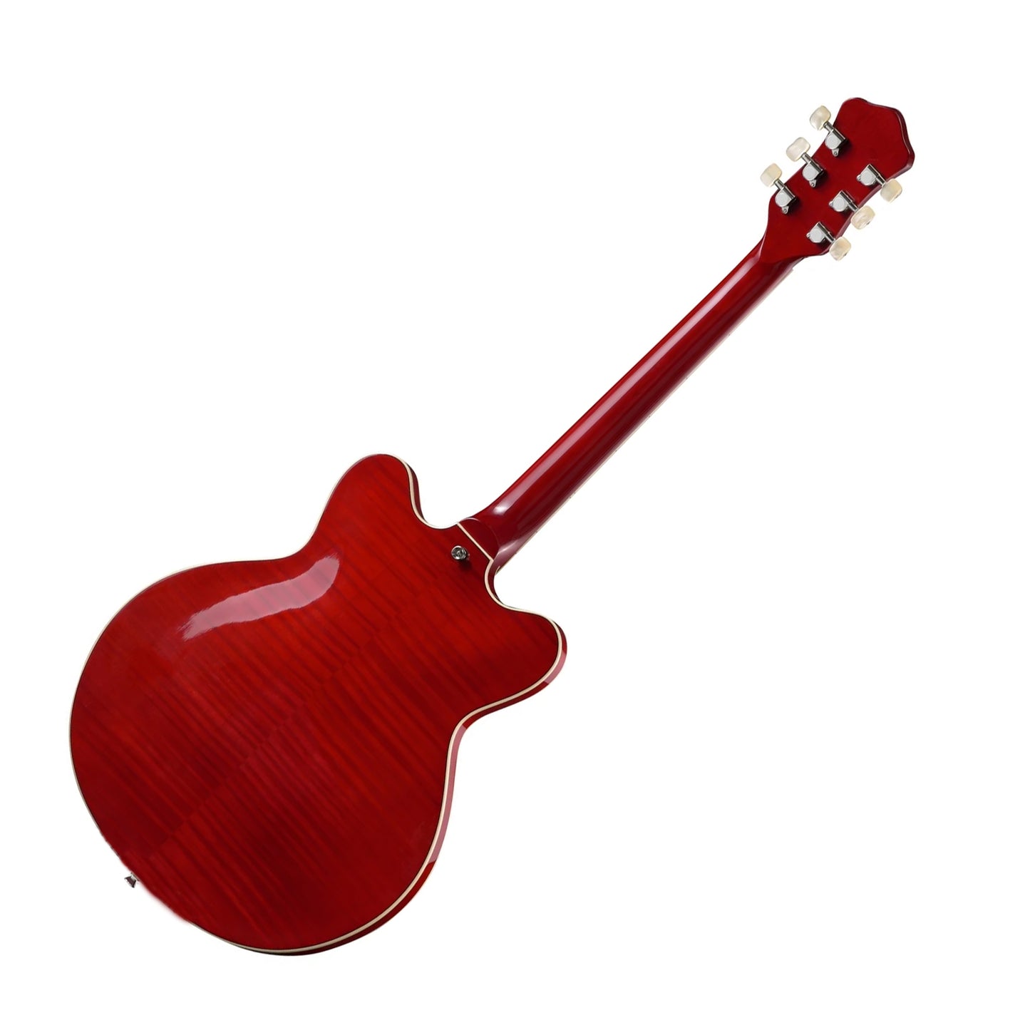 Hofner Verythin CT Transparent Red