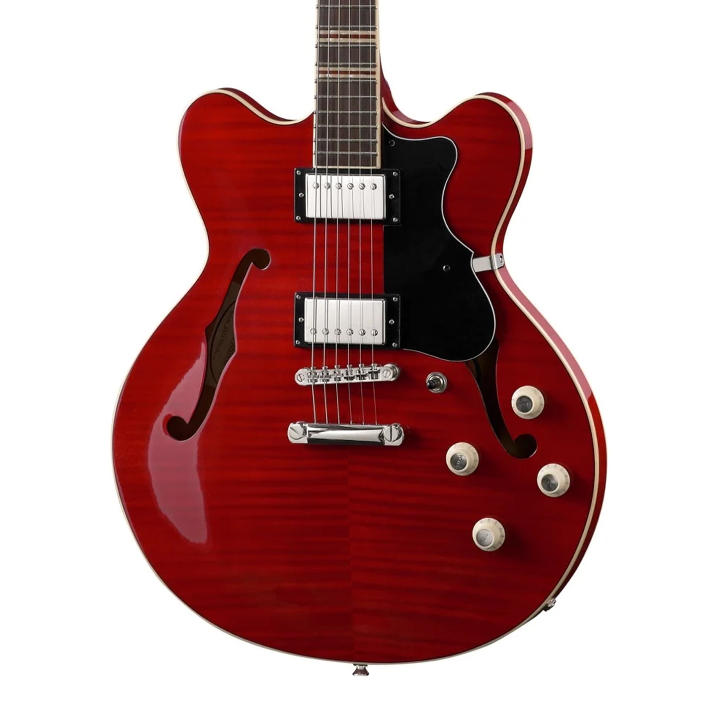 Hofner Verythin CT Transparent Red