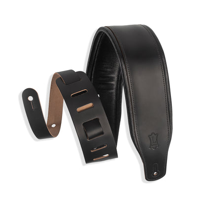 Levy's Favorite 3" Padded Leather Guitar & Bass Strap