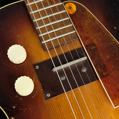 1940s Regal Recording King Archtop Electric Sunburst