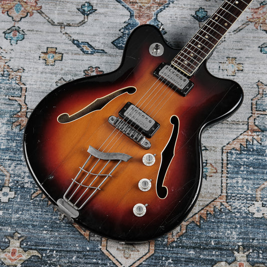 1966 Hofner 4600/E2 Sunburst