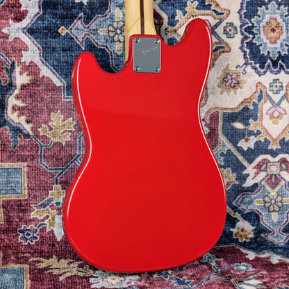 2005 Squier Affinity Bronco Bass Torino Red