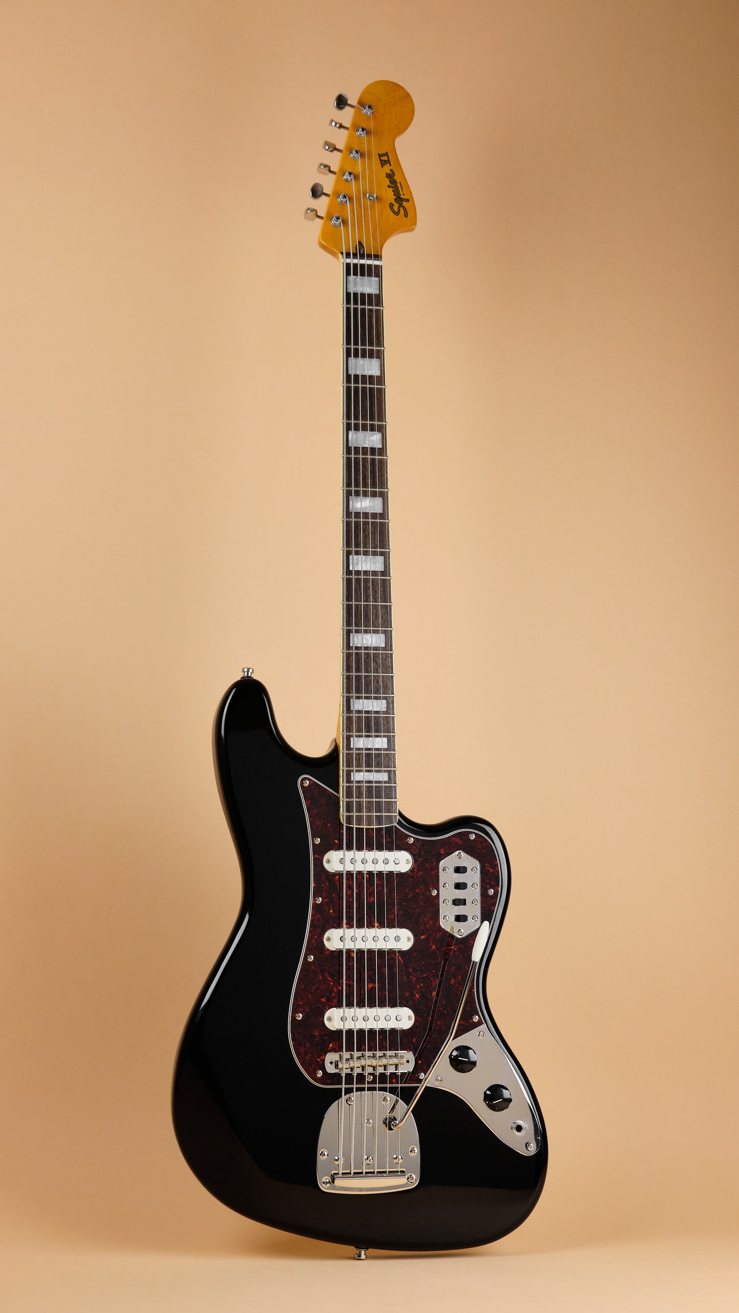 2021 Squier Classic Vibe Bass VI Black