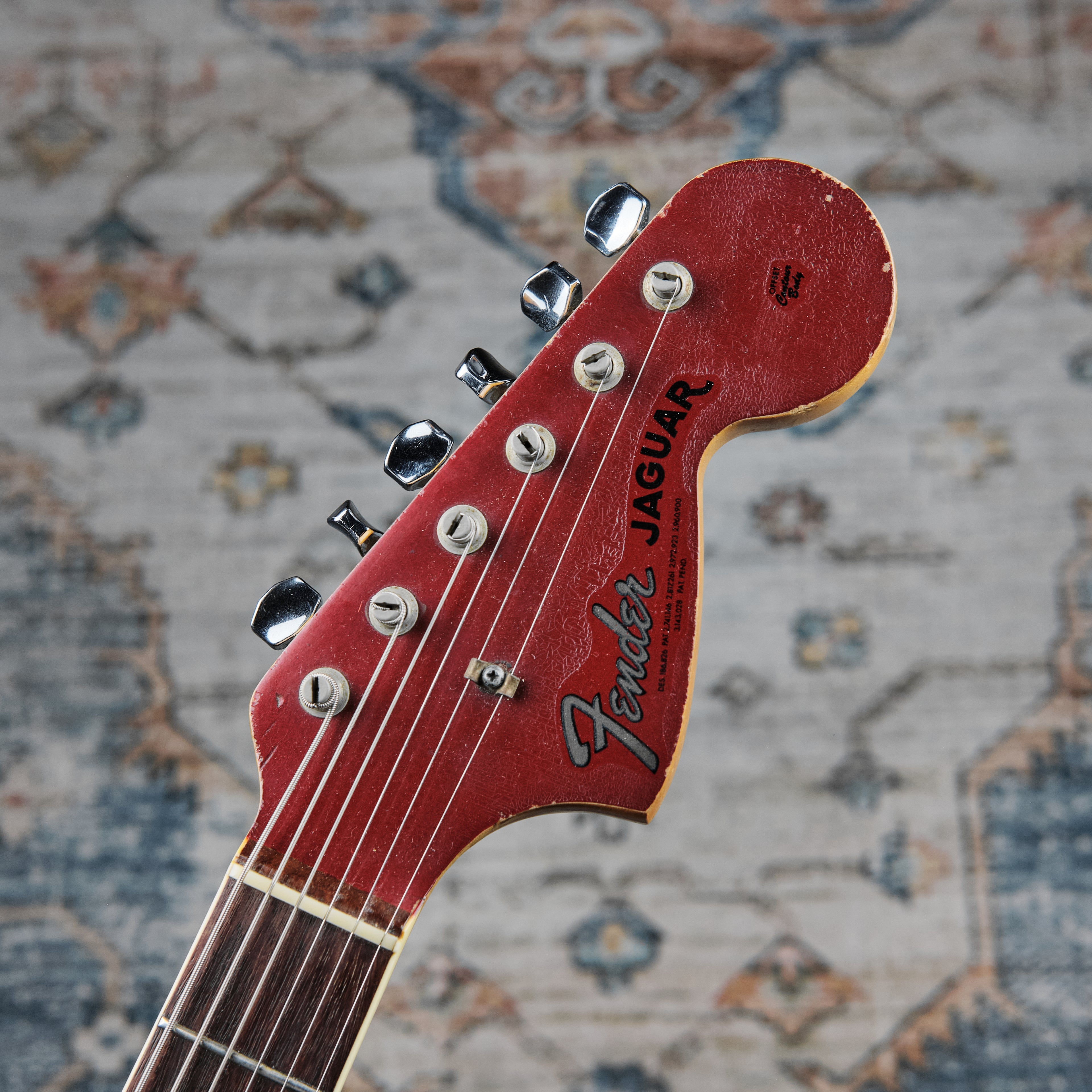 1965 Fender Jaguar Candy Apple Red