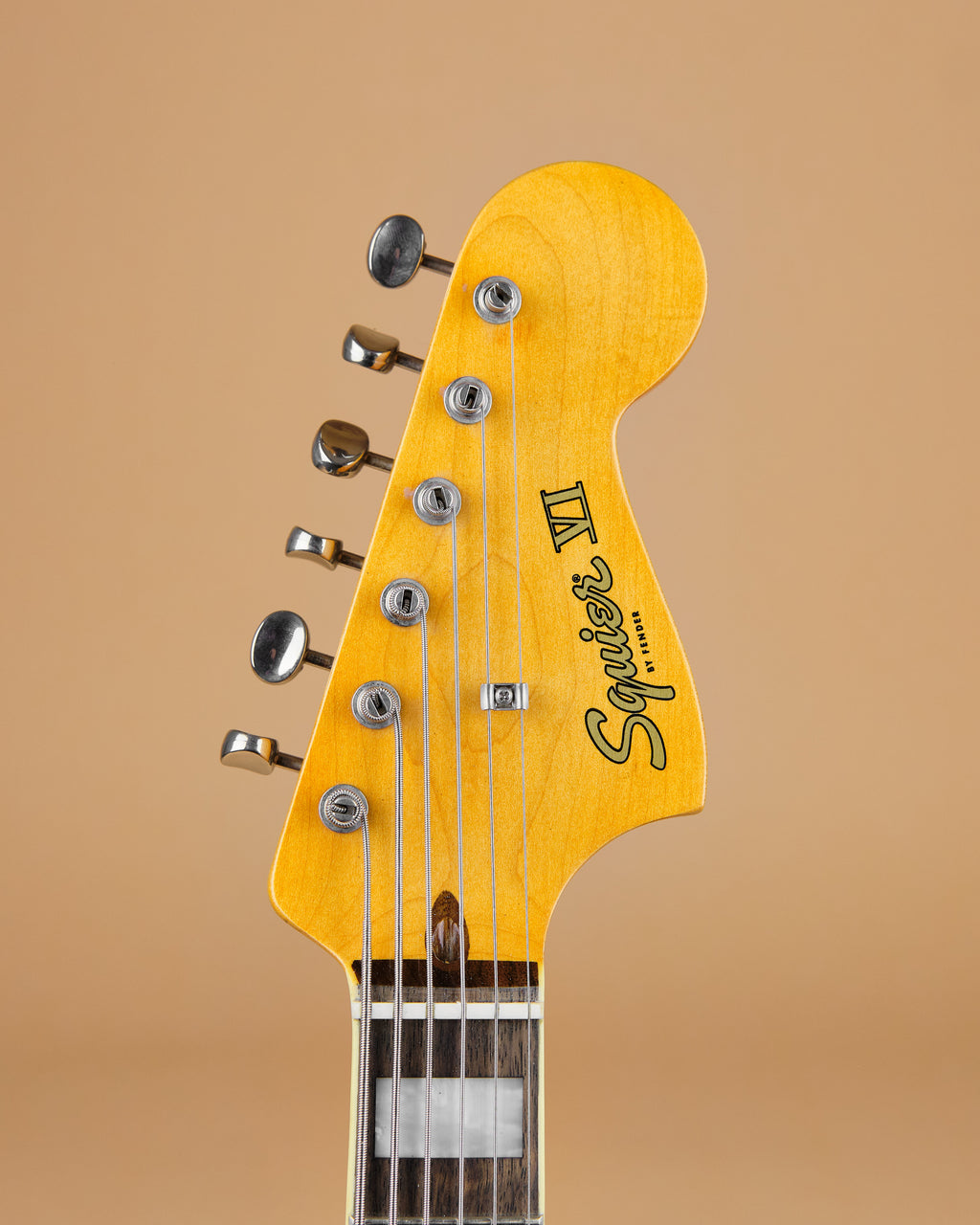 2021 Squier Classic Vibe Bass VI Black