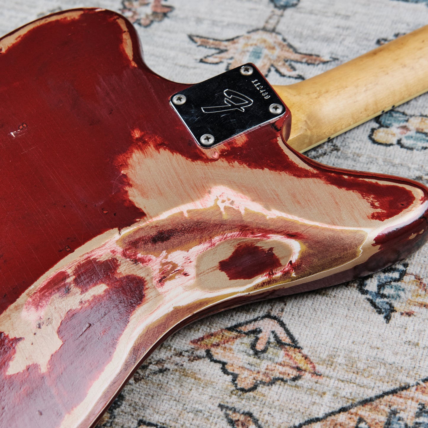 1965 Fender Jaguar Candy Apple Red