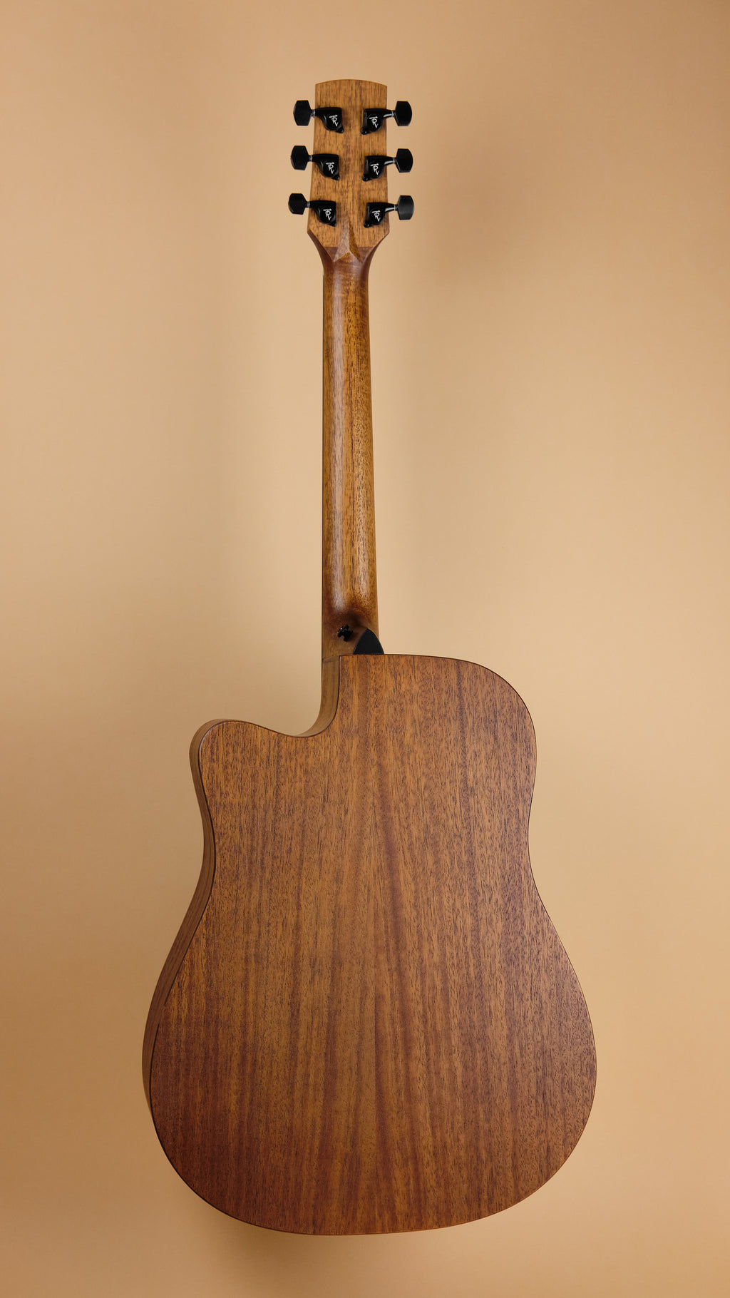 Timberide Timberidge 'Messenger Series' Mahogany Dreadnought Cutaway Natural Sat ...