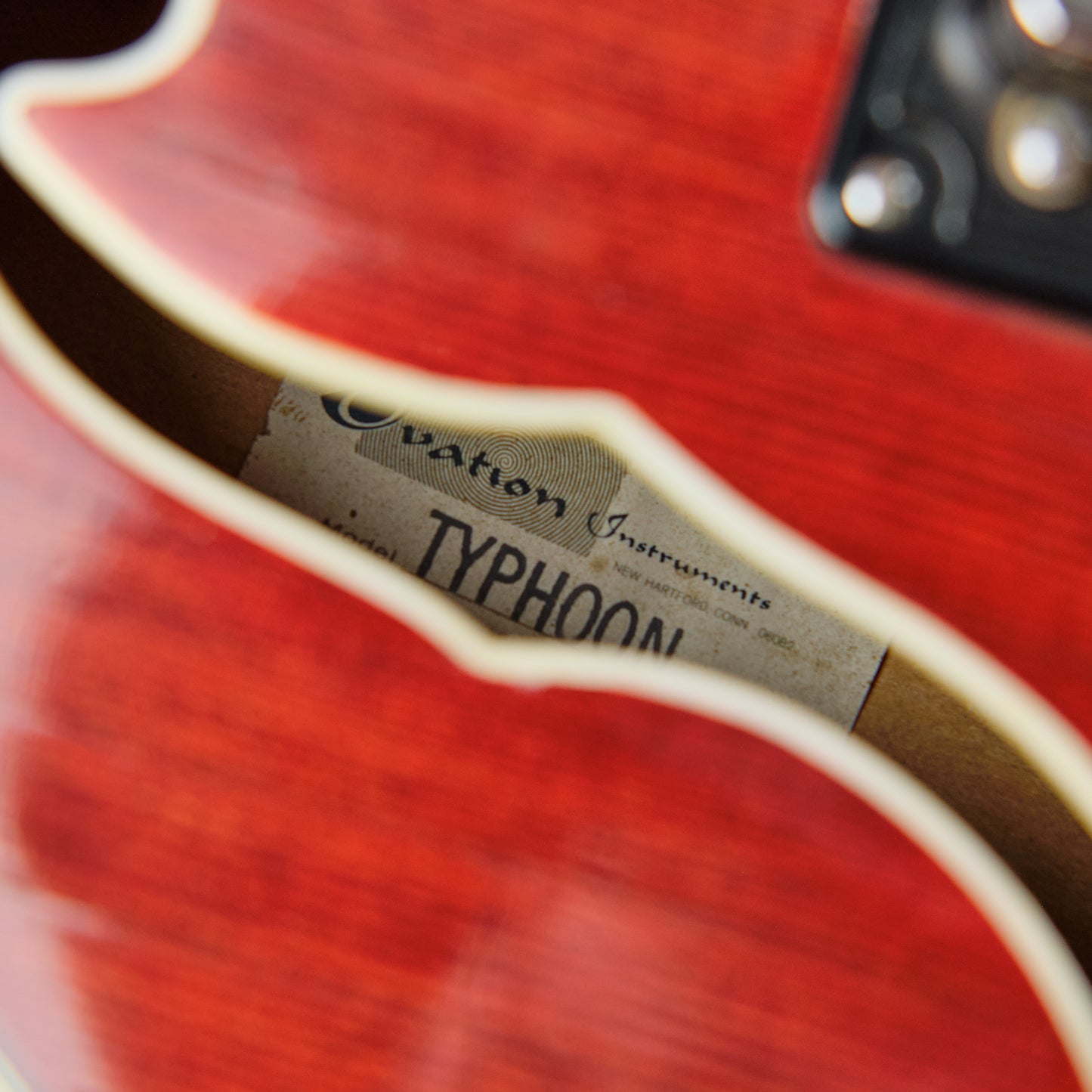 1968 Ovation Typhoon Cherry