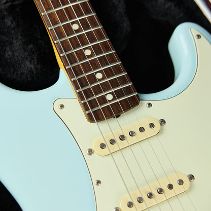 2021 Fender Japan Hybrid '60s Stratocaster Daphne Blue Refin