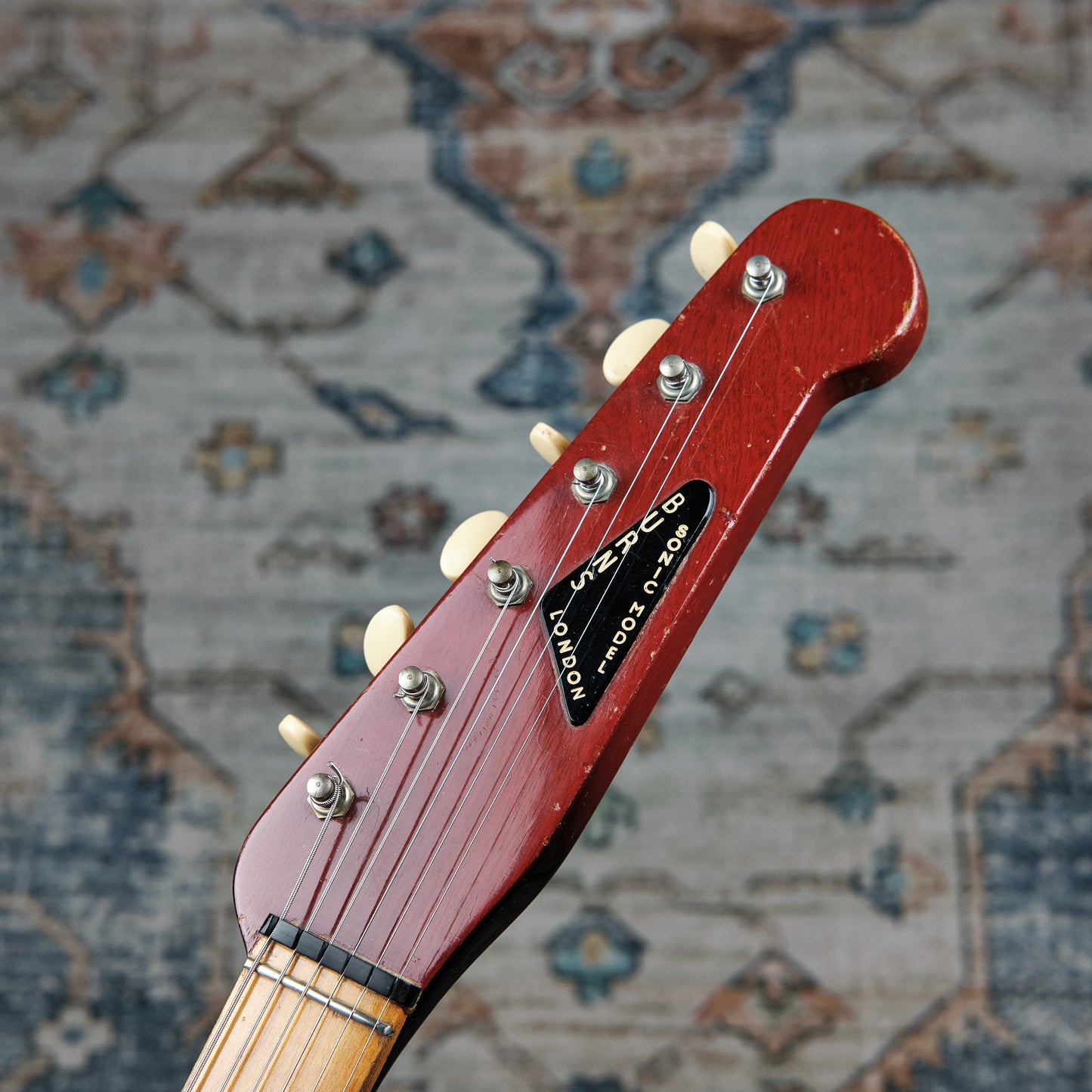 1960 Burns Sonic Transparent Red