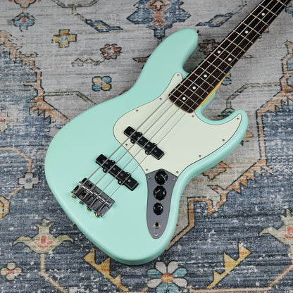 2022 Fender Made in Japan Junior Collection Jazz Bass Satin Surf Green