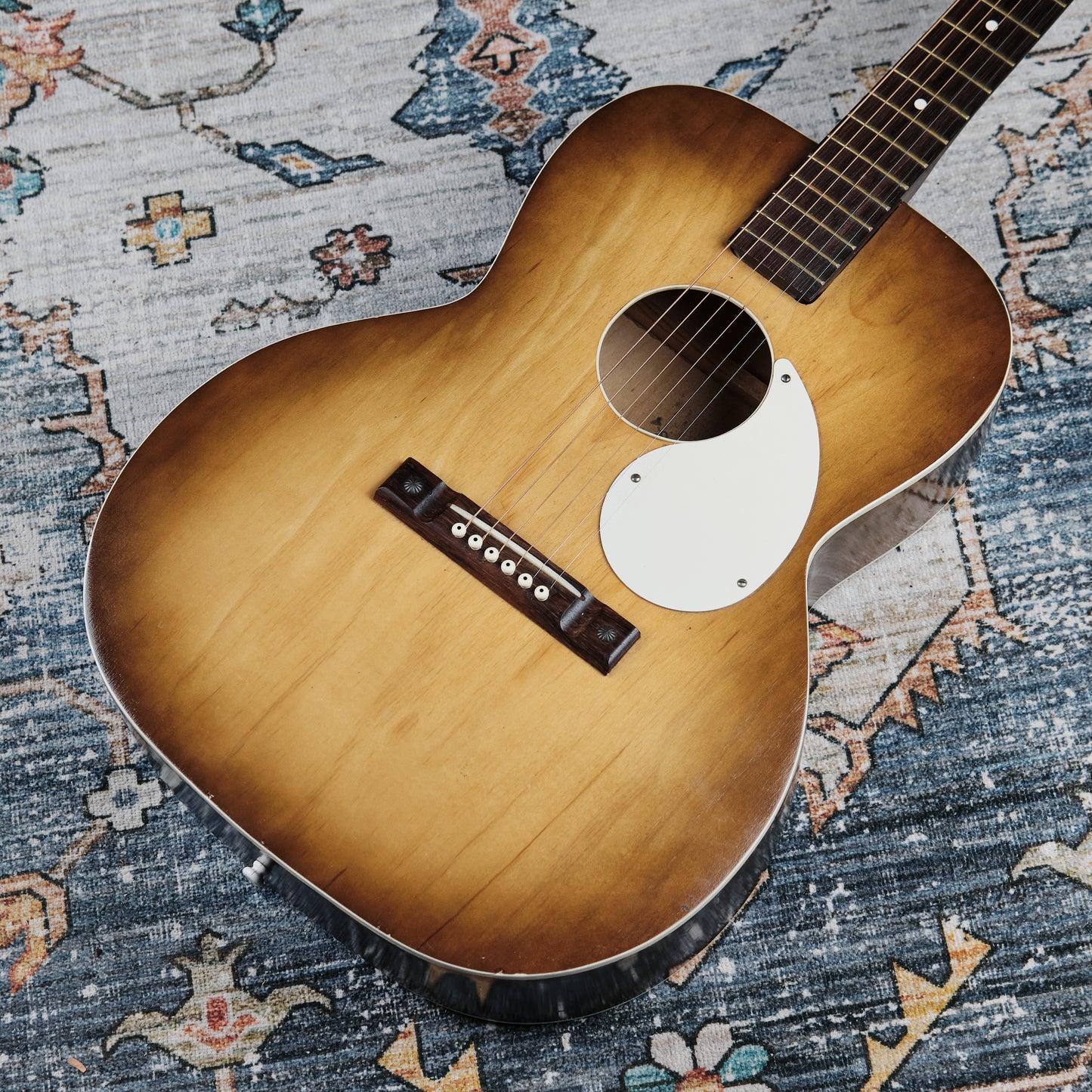 1960s Airline Flat-Top Acoustic Sunburst