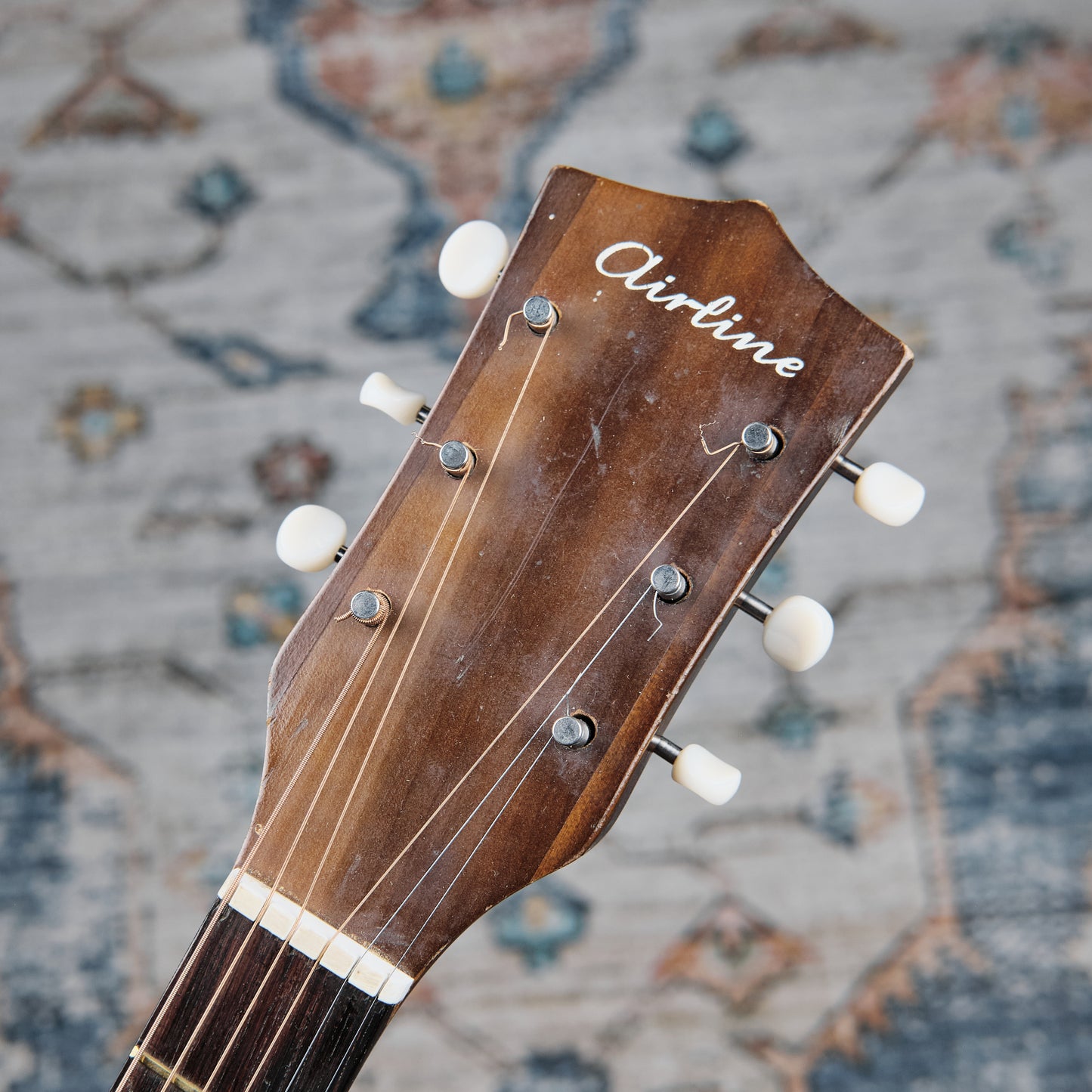 1960s Airline Flat-Top Acoustic Sunburst