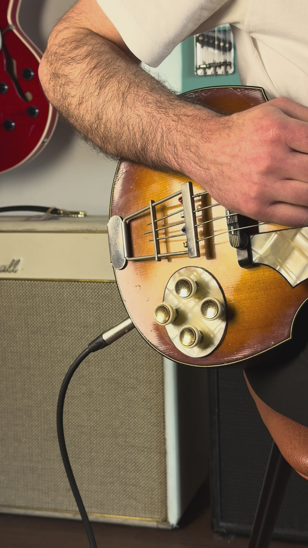 1958 Hofner 500/1 Violin Bass Sunburst