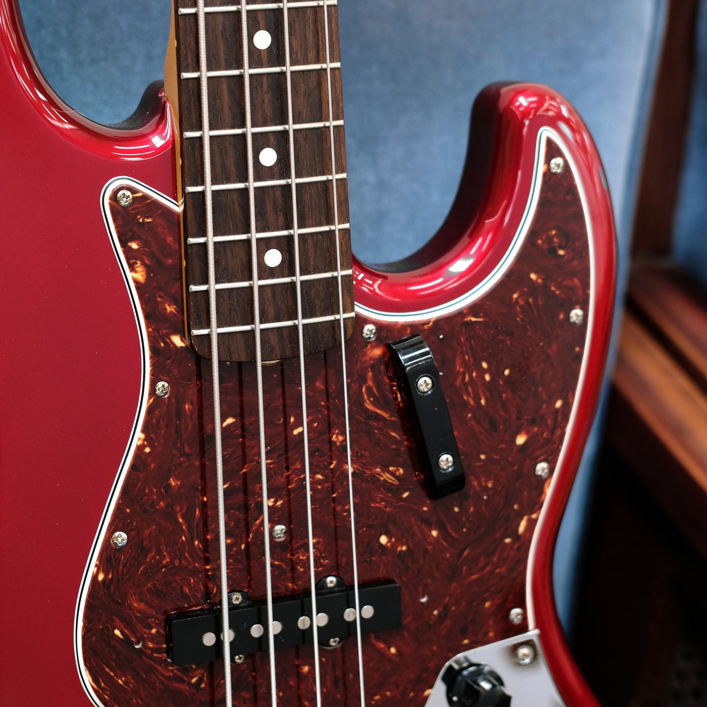 2010 Fender Japan Jazz Bass JB-62 Candy Apple Red